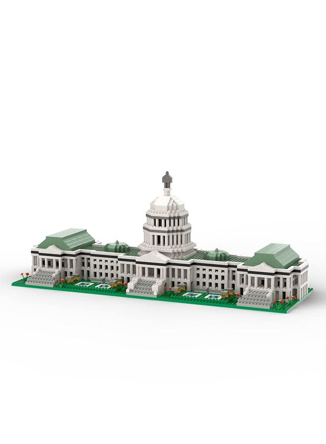 dOvOb Micro Mini Blocks United States Capitol Building Set, 2888 Pieces Bricks, 3D Puzzle Collection Model Kit as Gift for Adults or Kids - Image 1