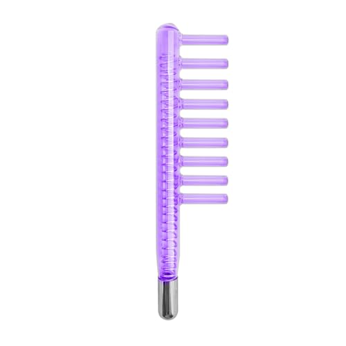 Elitzia Electrode Wand Glass Tube Handheld Spare Parts for Hi Frequency Instrument Elitzia ETJX006AS Purple CombTungsten - Image 1