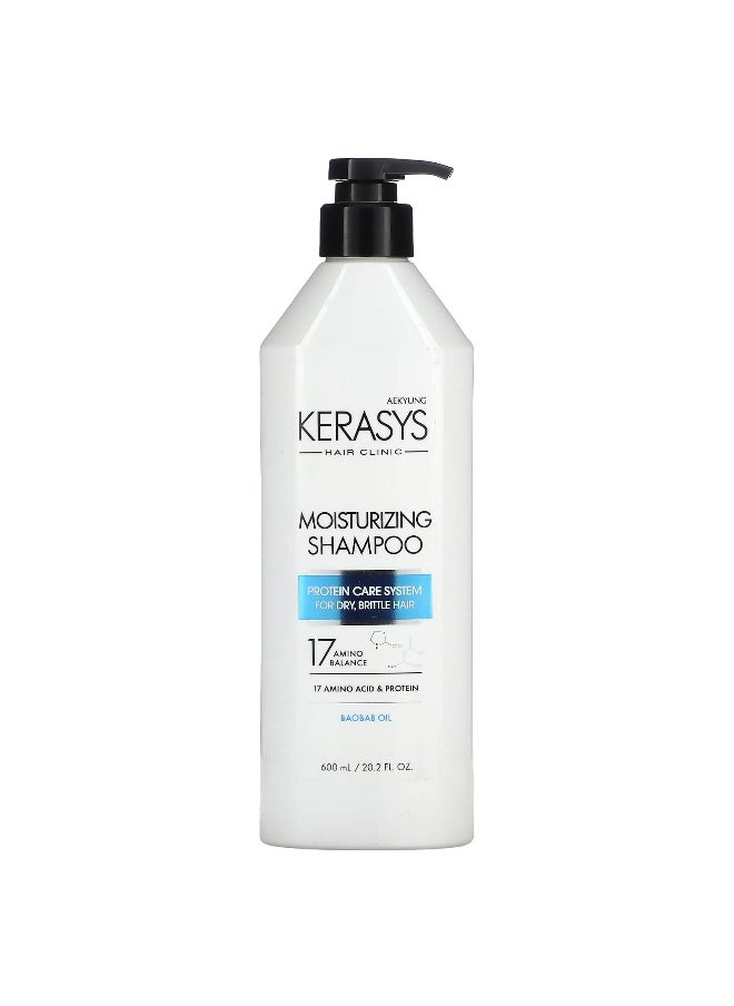 Kerasys Kerasys, Moisturizing Shampoo, For Dry, Brittle Hair, 20.2 fl oz (600 ml)  - Image 1
