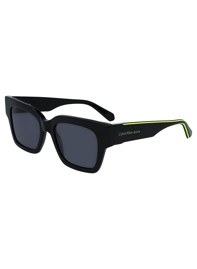 Unisex Rectangular Sunglasses - CKJ23601S-001-5219 - Lens Size: 52 Mm