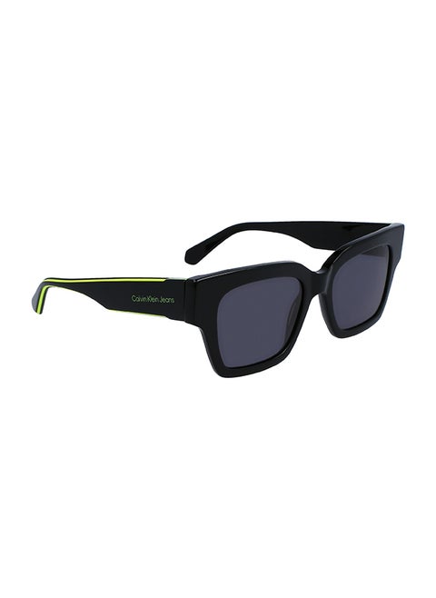Unisex Rectangular Sunglasses - CKJ23601S-001-5219 - Lens Size: 52 Mm