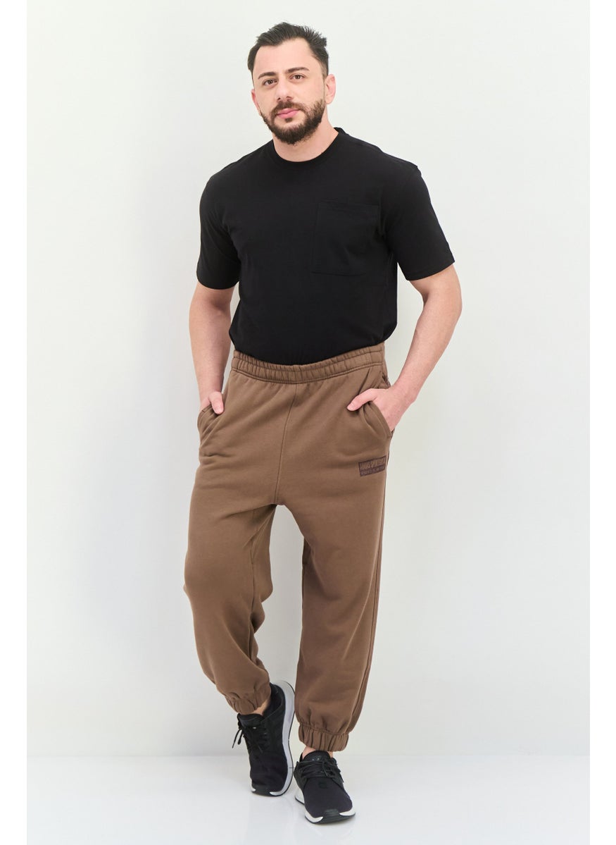 Adidas - Men Sportswear Fit Training Sweatpants, Chocolate Brown - Image 1