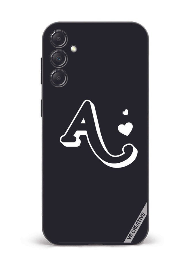 VR CREATIVE Protective Case Cover For Samsung Galaxy A54 Letter A Design Multicolour - Image 1