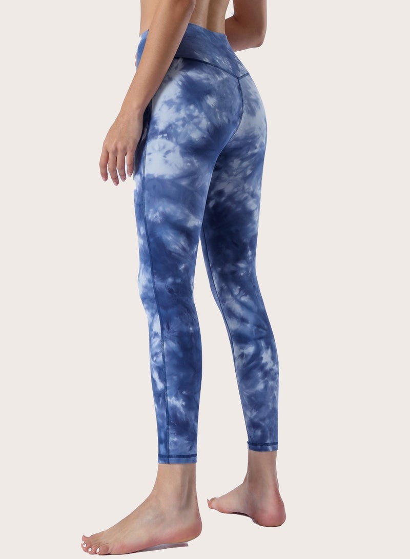 Loquat Yoga Tight Fitting Stretch Soft Pants Blue  - Image 1