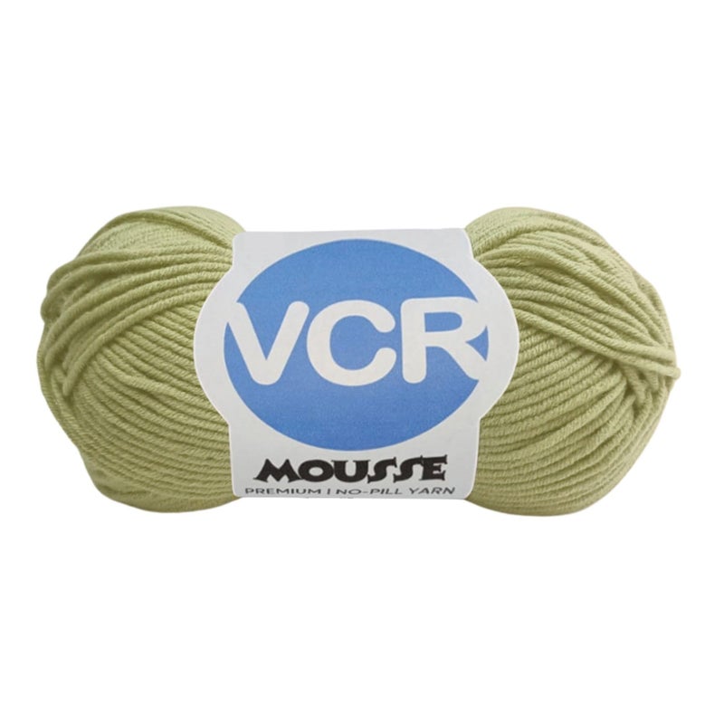VCR 4ply Pure Beige Yarn, 100 Grams Hank, 190 Meters Length, Acrylic Ball for Crochet and Knitting, Soft Crosia Threads, Pack of 1 Yarn, Suitable for DIY Crafts - Image 5