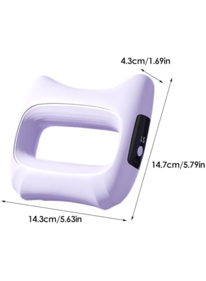 جهاز تدليك كهربائي للجسم بالكامل | حلقة تدليك عميق بالأربطة بتصميم مريح، جهاز خفيف الوزن لتدليك الأنسجة العميقة لجميع الأعمار، مناسب للشباب والنساء والآباء والمراهقين - Image 5