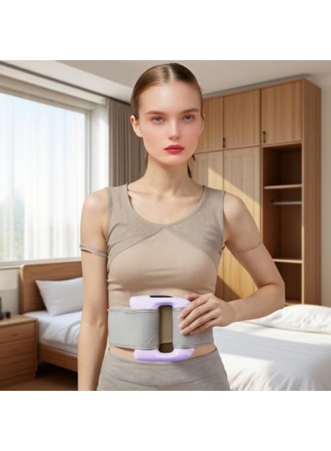 جهاز تدليك كهربائي للجسم بالكامل | حلقة تدليك عميق بالأربطة بتصميم مريح، جهاز خفيف الوزن لتدليك الأنسجة العميقة لجميع الأعمار، مناسب للشباب والنساء والآباء والمراهقين - Image 2