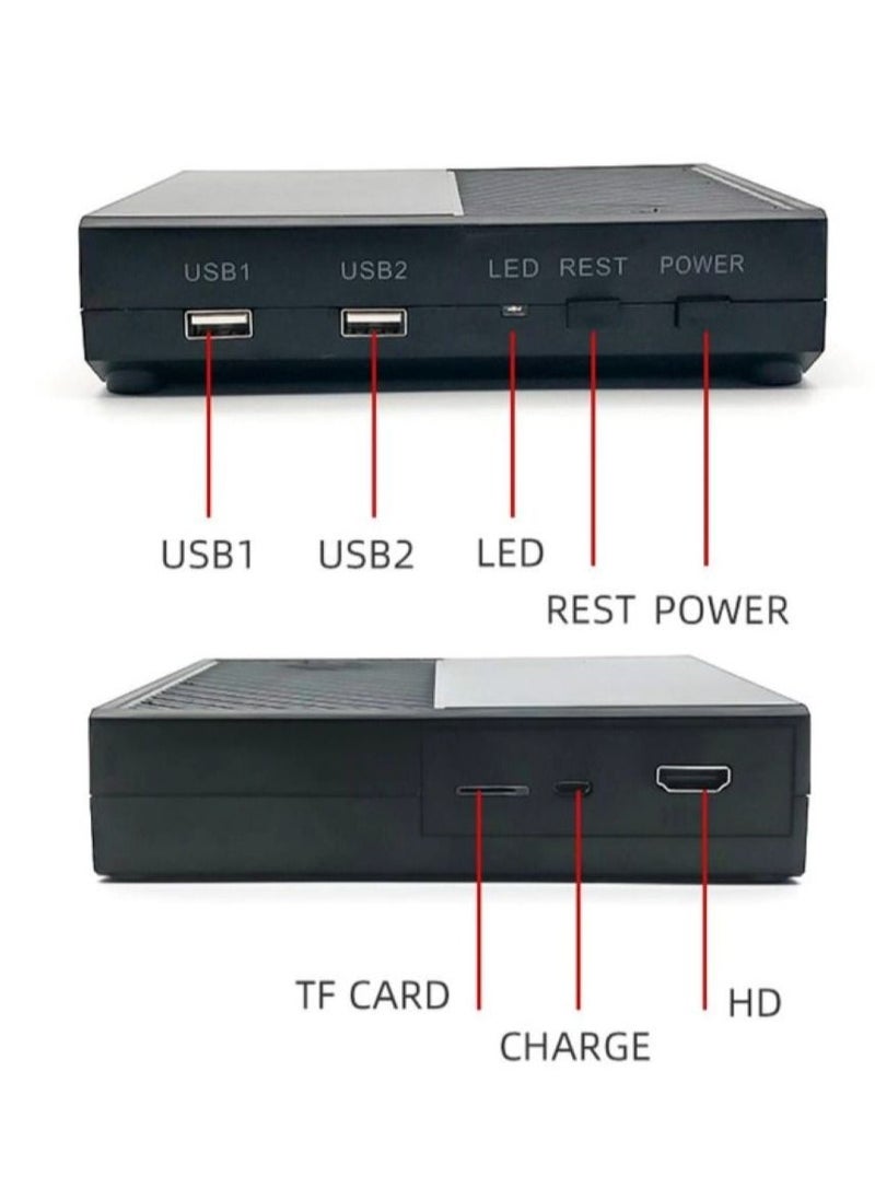 Generic - RS-95 Retro Video Game Console Box HDMI-Compatible Output Built-in 821 Game - Image 1
