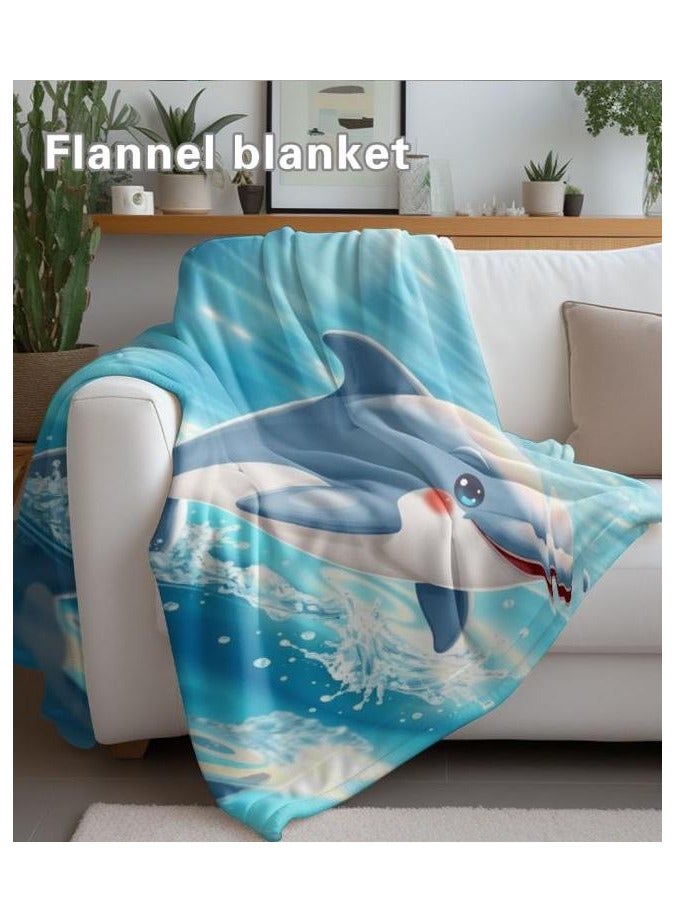 عام بطانية رقيقة من الفانيلا الكرتونية للأطفال أو الطلاب (دافئة ومريحة ومناسبة للنوم والألعاب) 100 سم * 150 سم - 375 - Image 5