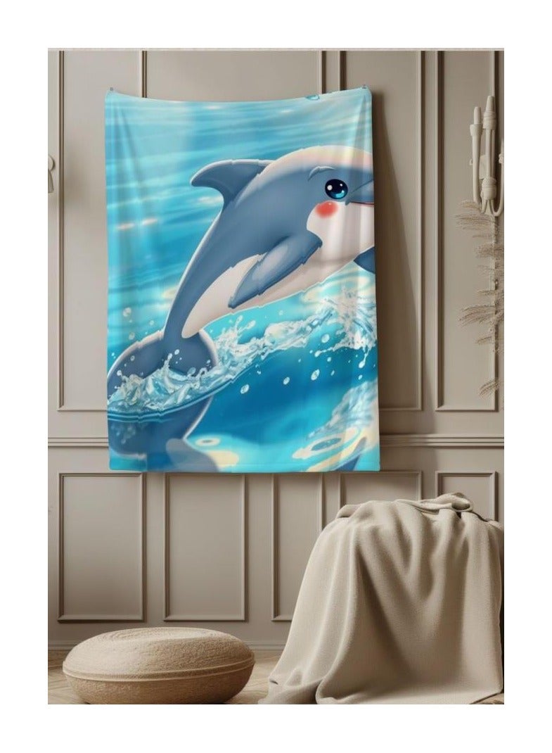 عام بطانية رقيقة من الفانيلا الكرتونية للأطفال أو الطلاب (دافئة ومريحة ومناسبة للنوم والألعاب) 100 سم * 150 سم - 375 - Image 2