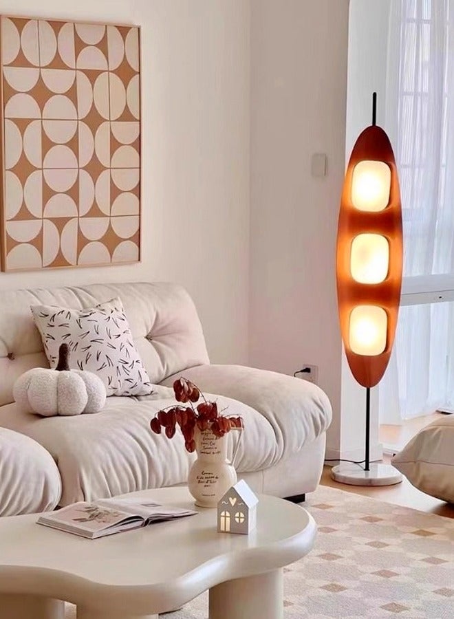 fashionhome Personalized Artistic Design Nordic Style Atmosphere Floor Lamp Standing Floor Light Indoor Decorative Corner Standing Foot Switch Operated LED Light Lamp for Living Room Bedroom Hotel Shops Office 30x160 Centimeter - Image 3