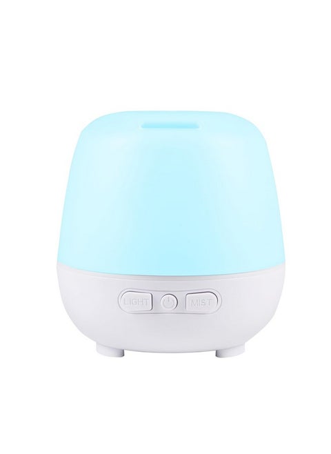 220Ml Essential Oil Diffuser Upgraded Diffusers For Essential Oils Aromatherapy Diffuser Cool Mist Humidifier With 7 Colors Lights 2 Mist Mode Waterless Auto Off For Home Office Room White
