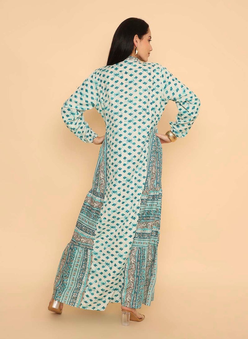 HANA & SARA Womens stylish & trendy long arabic jalabiya dress - Image 2