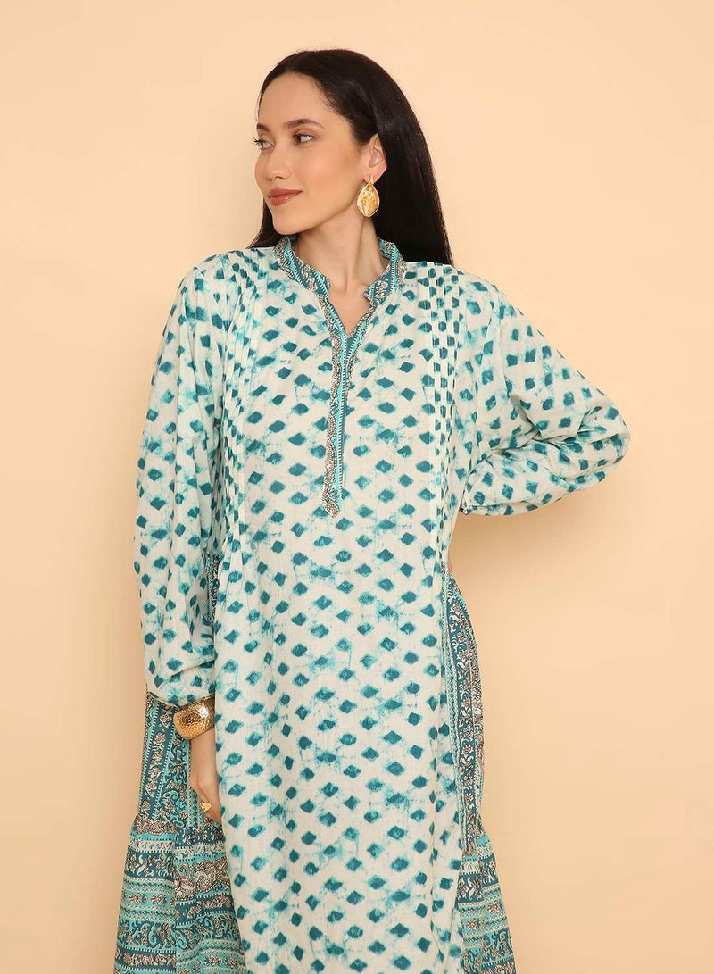 HANA & SARA Womens stylish & trendy long arabic jalabiya dress - Image 3