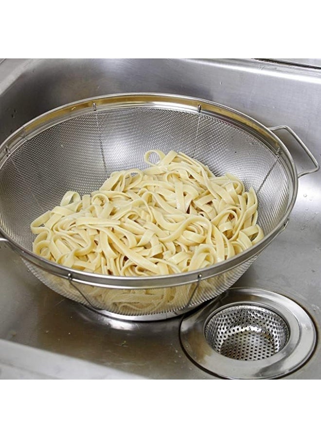 BLACKSTONE Minex Wire Basket Stainless Steel Strainer with Handle Dishwasher Safe 29.5cm - Image 3
