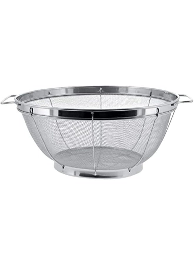 BLACKSTONE Minex Wire Basket Stainless Steel Strainer with Handle Dishwasher Safe 29.5cm - Image 1