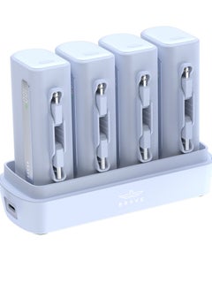 4-in-1 Charging Station - Blue