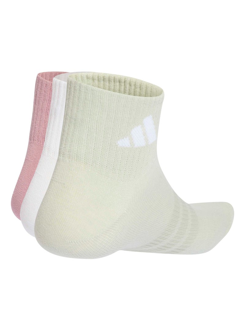 Adidas THIN&LIGHT SPORTSWEAR ANKLE SOCKS 3 PAIR PACK - Image 2