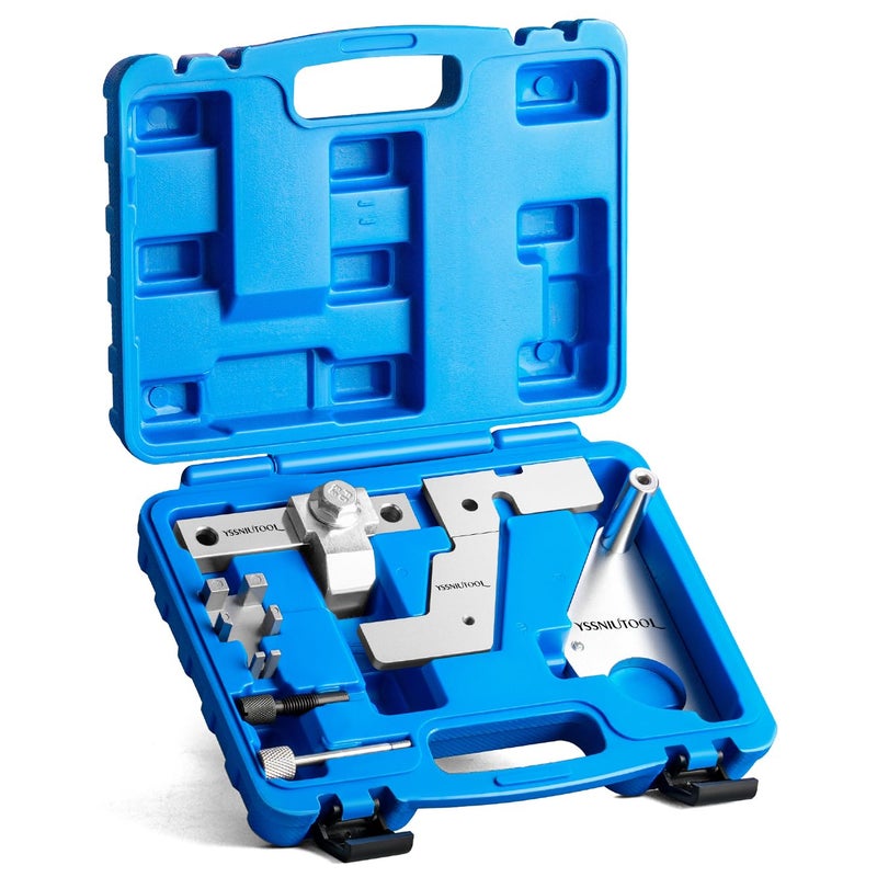 YSSNIUTOOL Engine Camshaft Timing Tool Kit Compatible with Jaguar Land Rover Evoque Ford Edge Escape Volvo Mondeo 20T Mustang 23T Replace 3031595 3031600 3031594