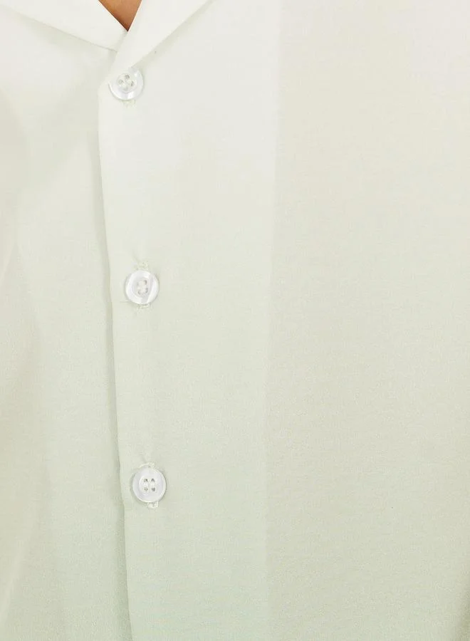 Styli Dip Dye Printed Cotton Shirt and Shorts Set