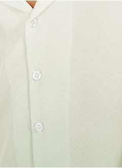 Styli Dip Dye Printed Cotton Shirt and Shorts Set  - Image 3