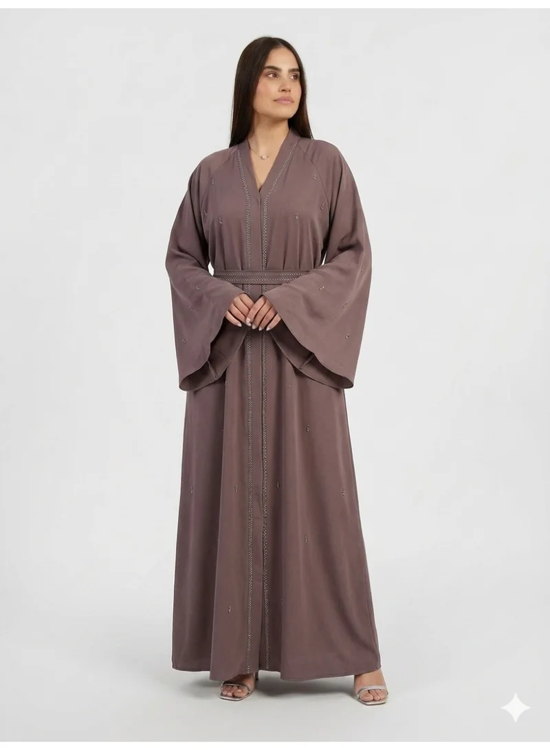 عباءات ريم Women's Abaya with Matching Sheila