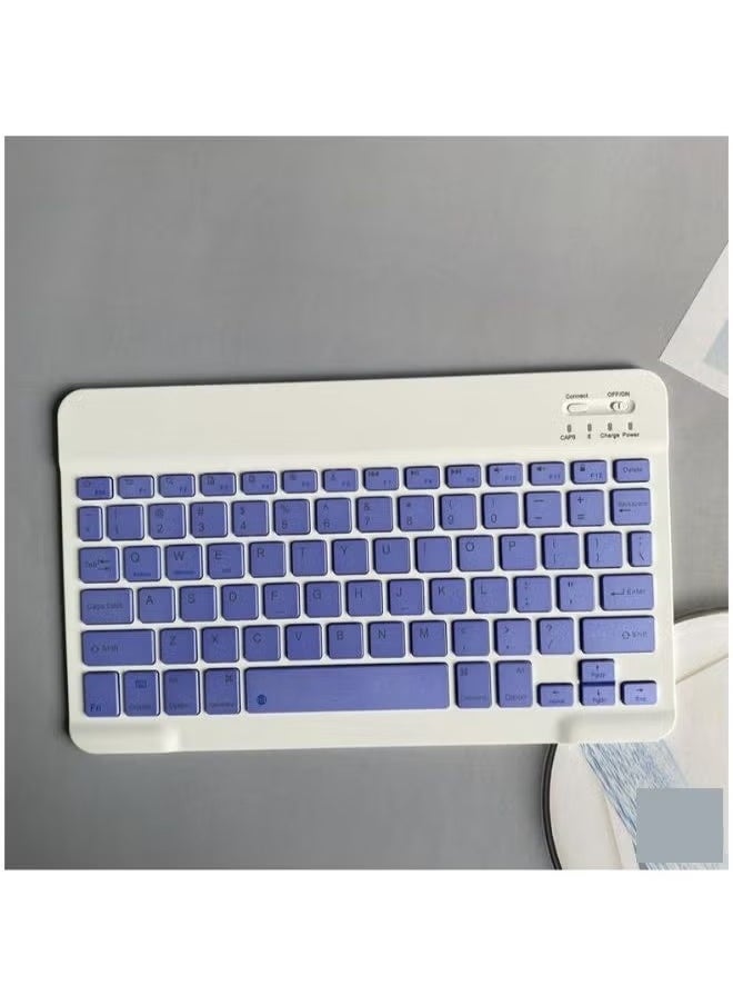 MIGOFAST - Rechargeable Bluetooth Keyboard And Mouse Combo Ultra Slim Portable Compact Set For Android Windows Tablet Cell Phone IPhone IPad Pro Air Mini OS IOS 13 And Above - Image 1