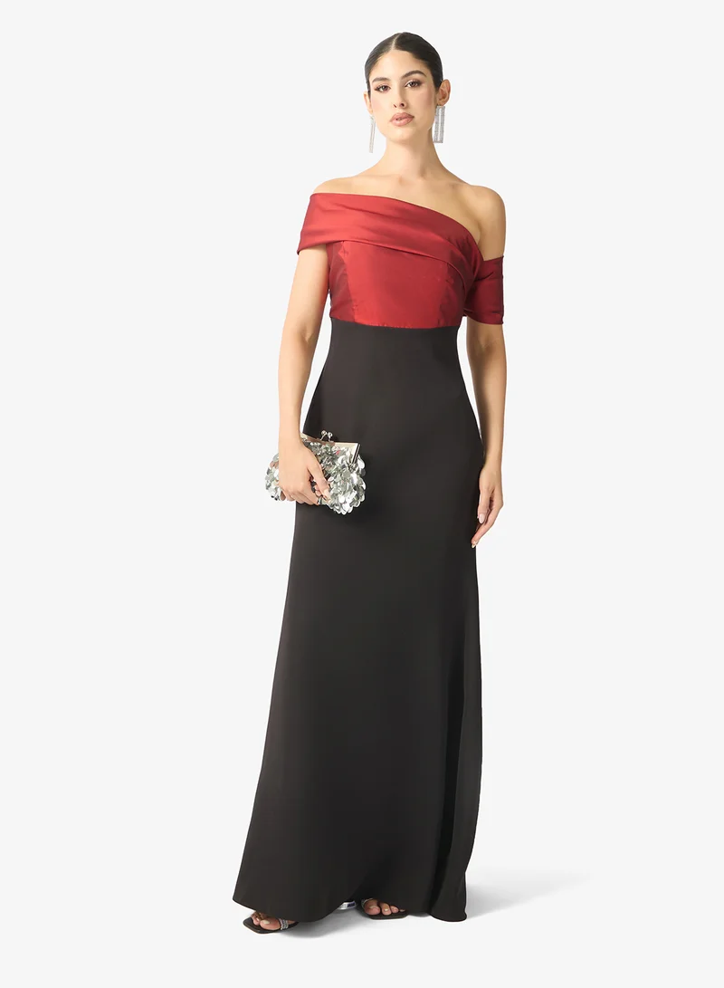 Namshi x  off-shoulder evening dress for Women | Best Price UAE