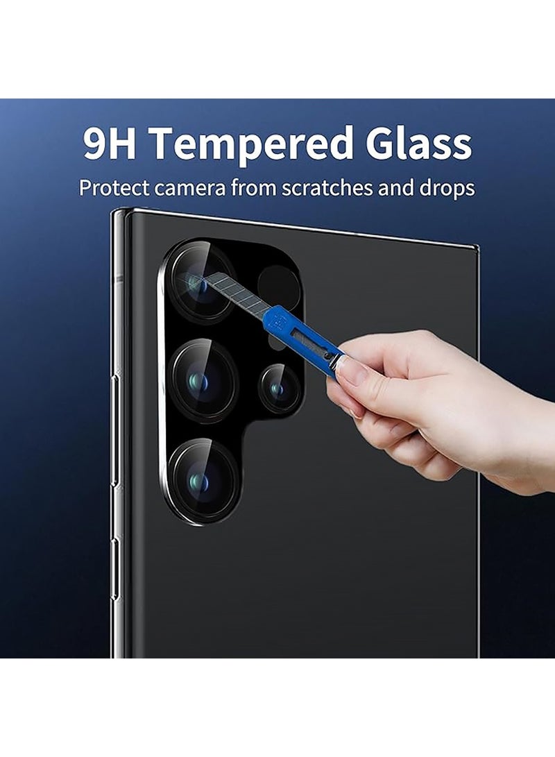 X-level 【2 Pcs】 Camera Lens Protector for Samsung Galaxy S25 Ultra, Tempered Glass Camera Protector Lens Cover, Ultra HD, 9H Hardness, Anti-Scratch, Case Friendly [No Affect on Night Shots]  - Image 3