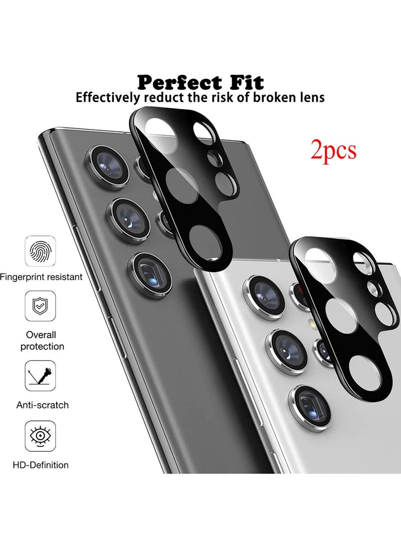 X-level 【2 Pcs】 Camera Lens Protector for Samsung Galaxy S25 Ultra, Tempered Glass Camera Protector Lens Cover, Ultra HD, 9H Hardness, Anti-Scratch, Case Friendly [No Affect on Night Shots]  - Image 1