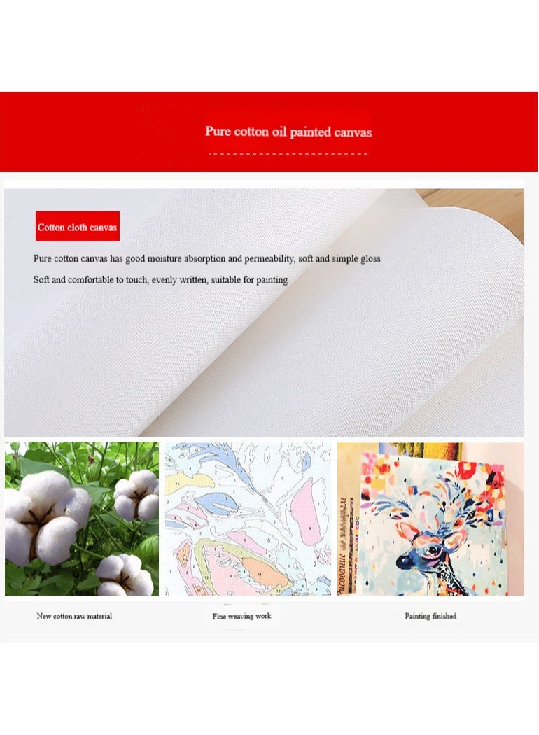 Anna DIY Cartoon Anime Hand-Painted Colorful Oil Painting Kit - Image 5