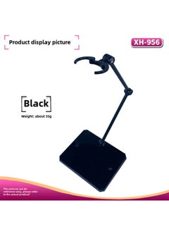 HG/RG/BB/SDrobot Soul Bracket Clip Waist Suitable For Gundam Model Hand Doll SHF Saint-Color:Xh-956 Bracket: Black