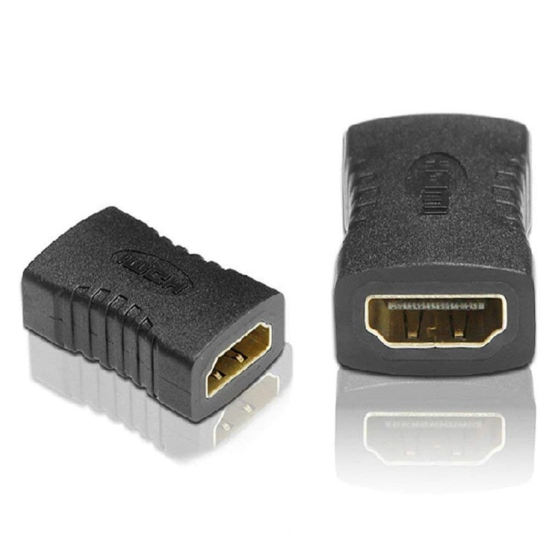 Upix HDMI Adapter Female to Female Extender Jointer - Black - Image 3