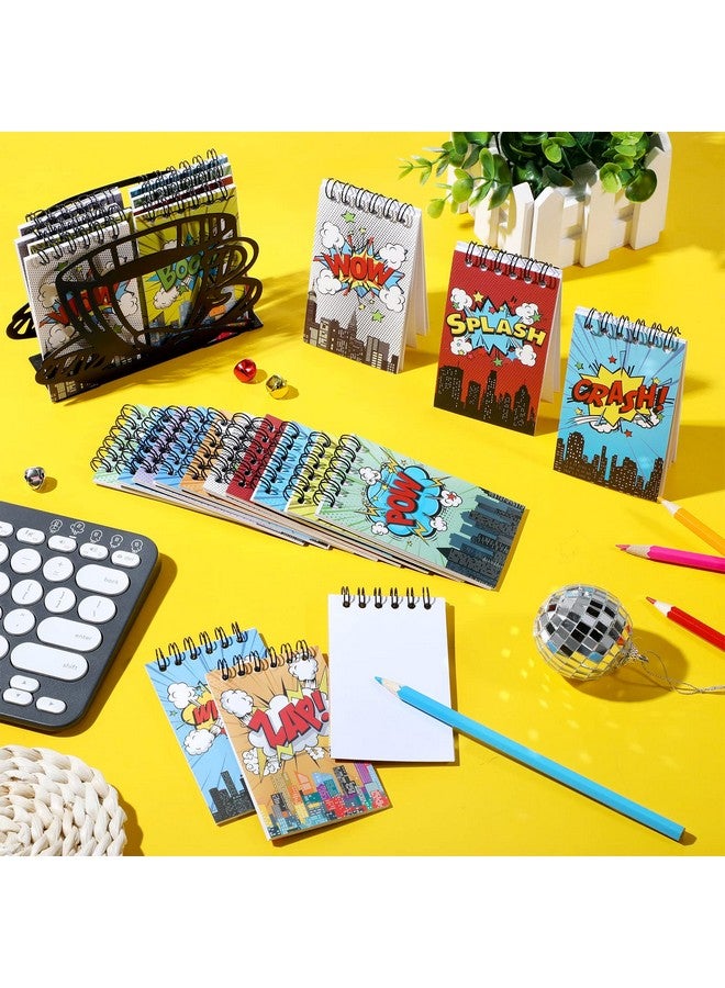 Containlol 24 Pack Mini Notebooks Party Supplies Favors Prize Pinata Fillers Carnival Goodie Bag Stuffers Journal Notepad Teacher Classroom Rewards Supplies For Theme Birthday Party - Image 5