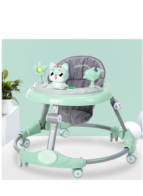 A baby walker used to teach walking and food for children. It has a distinctive shape and includes music with different tones that enhance your child's sense of hearing