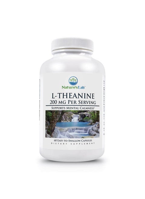 L Theanine 200 Mg Supports Calm And Relaxation* 60 Capsules