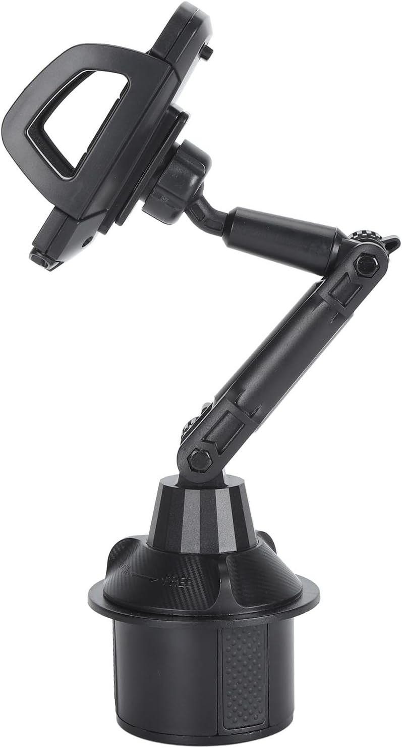 ANGGREK Cup Holder Phone Mount, Good Compatibility, 360° Rotating Drink Holder for Trucks - Image 1