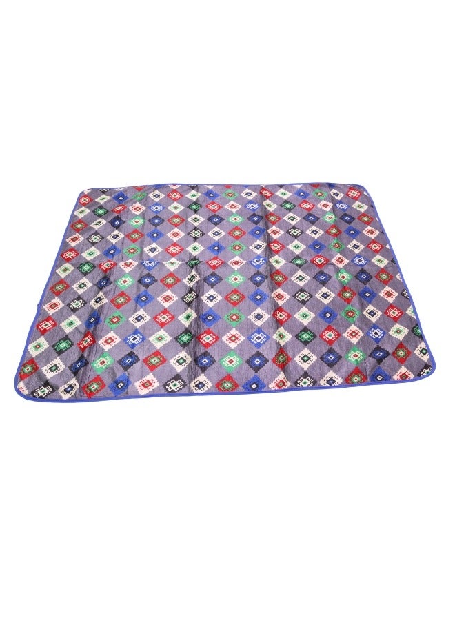 SMART HOME Ground seating mat for trips, camping, hiking, and wilderness, heritage rug, size 200 x 150 cm - Image 3