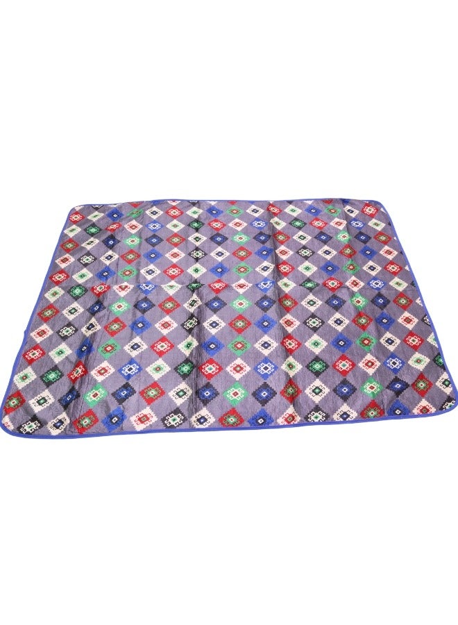 SMART HOME Ground seating mat for trips, camping, hiking, and wilderness, heritage rug, size 200 x 150 cm - Image 4