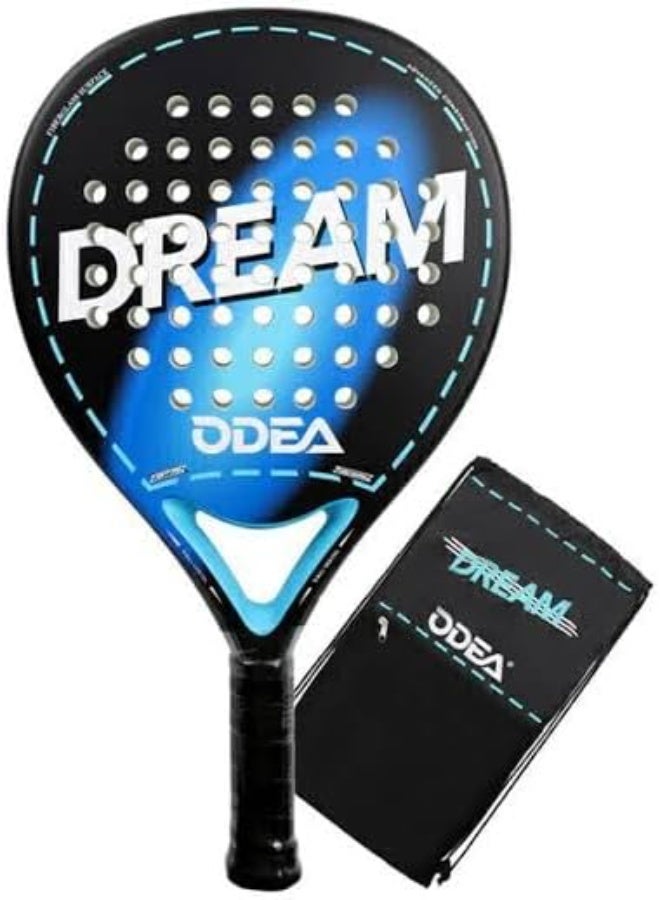 Odea 4021 Paddle Racket | Carbon Fiber Padel Tennis Racket with EVA Core Grip - Image 1