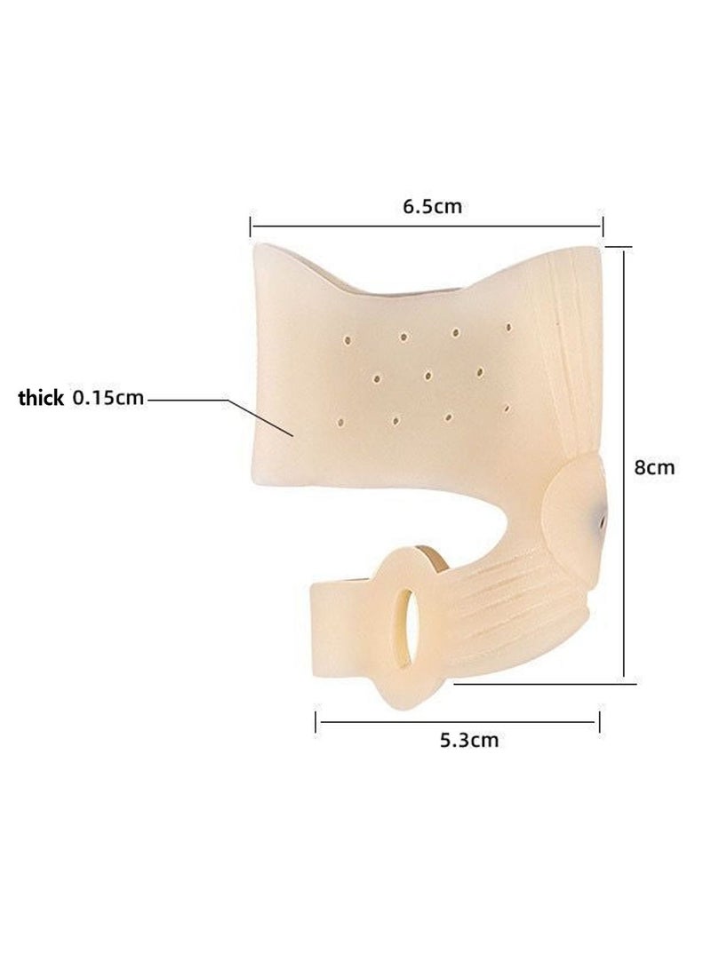 1 زوج إصبع القدم فاصل الإبهام hallux ضوء مصحح - Image 2