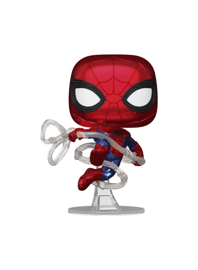 Funko POP! Marvel Spider-Man Brand New Day Spider-Man (Metallic) Vinyl Bobblehead (10.2 cm) - Image 3
