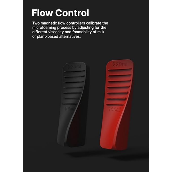 subminimal Nanofoamer Pro HandsFree Milk Foamer Superfine Smoothest Milk Heating  Foaming For Dairy  PlantBased Milks For Barista Amateurs Home Bar Office Use 220 AC Connection  Black - Image 4