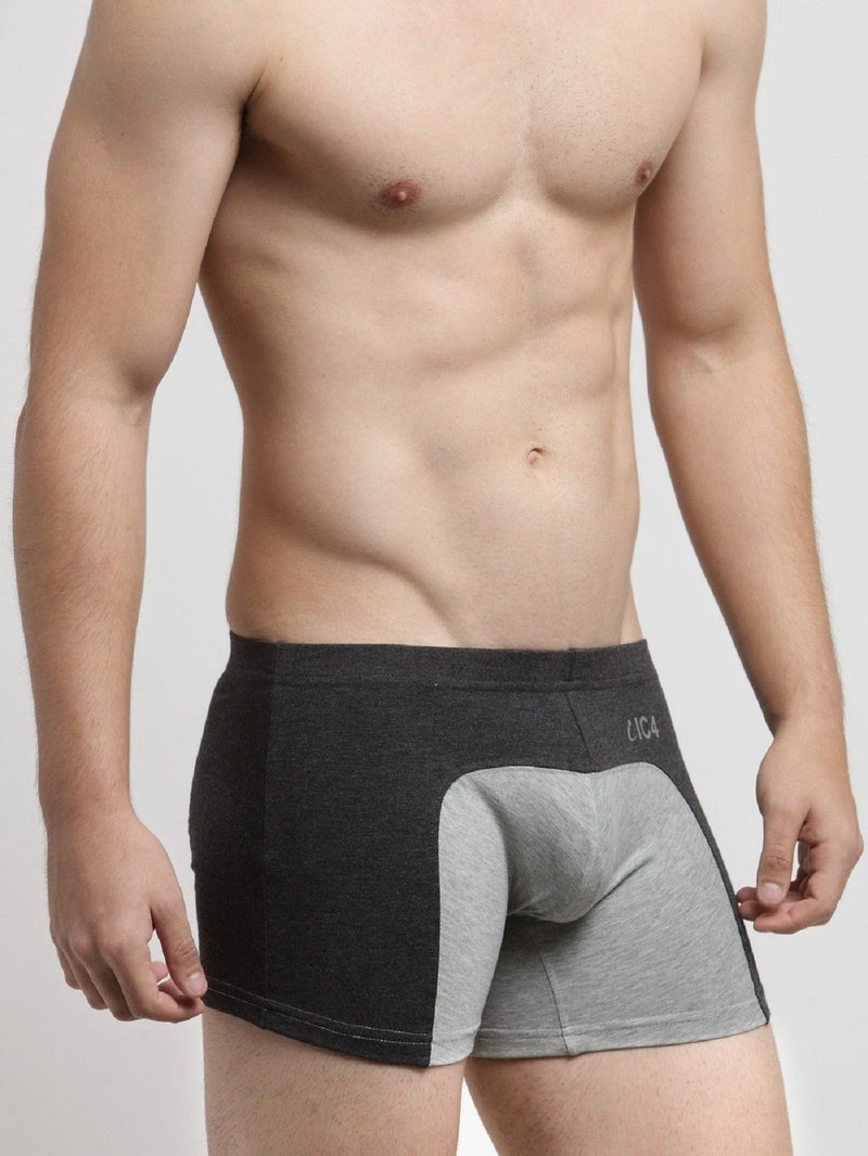 IC4 Store شورت حديث للرجال باللونين الفحم والرمادي - Image 4