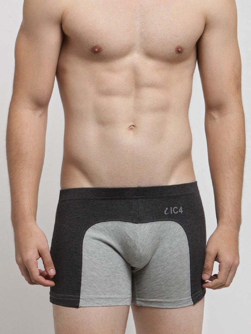 IC4 Store شورت حديث للرجال باللونين الفحم والرمادي - Image 1