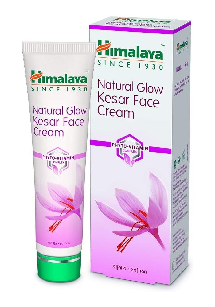 Himalaya Natural Glow Kesar Face Cream 50g - Image 3