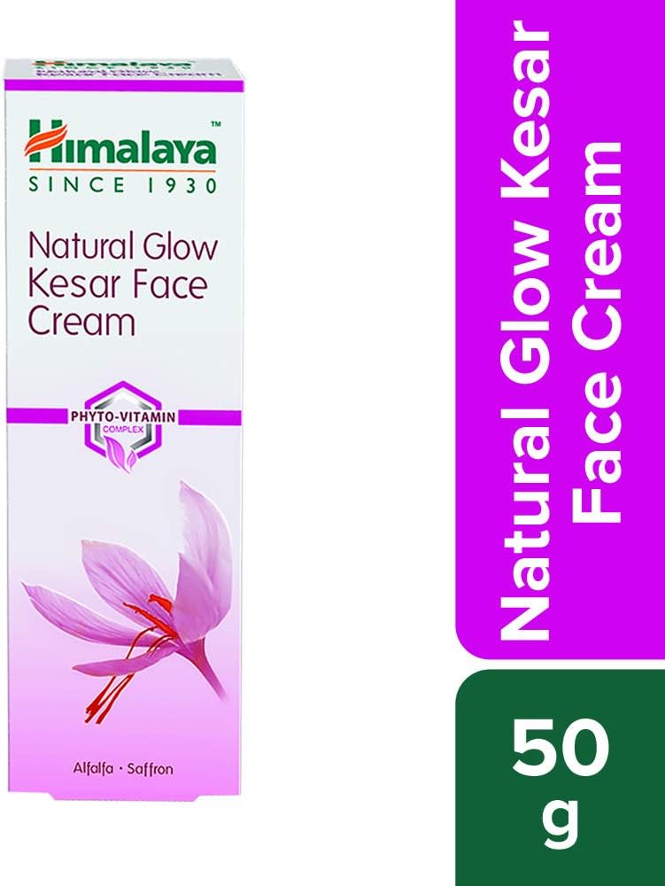 Himalaya Natural Glow Kesar Face Cream 50g - Image 1
