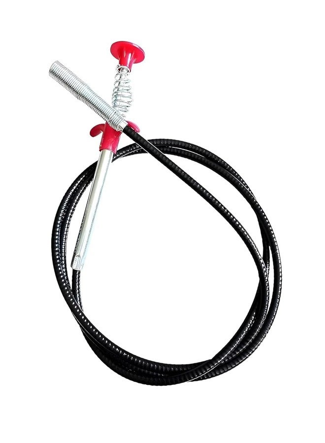 SENTAVIL Drain Pipe Cleaning Spring Stick - Flexible Hair Catching Claw Wire with Retractable Cable for Sink Bathroom Basin and Kitchen Drain Cleaning Tool Reusable Manual Cleaner - Image 1