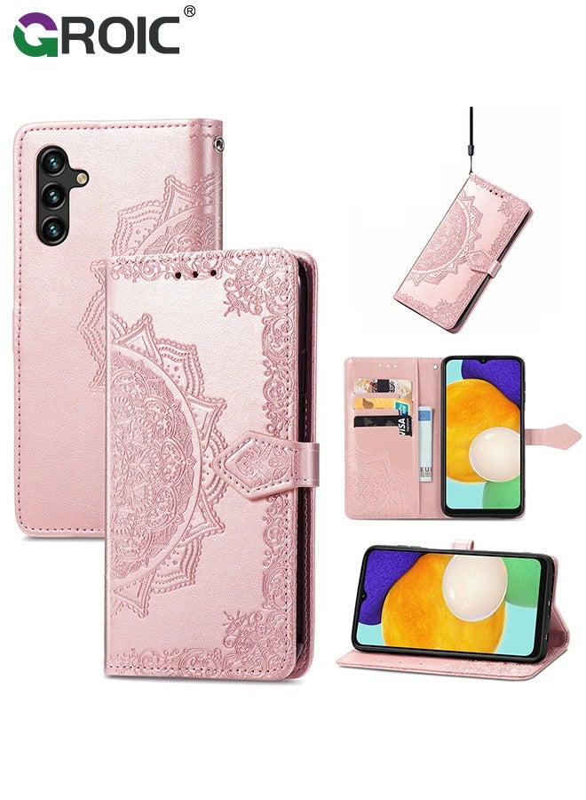 GROIC For Samsung Galaxy S24 Plus 6.6 Inch Wallet Case,Multi-Function Wallet Case, 3 in 1 Stand, Wallet and Galaxy S24 Plus Case, Flip Strap Zipper Card Holder Phone Case with Wristband  - Image 1