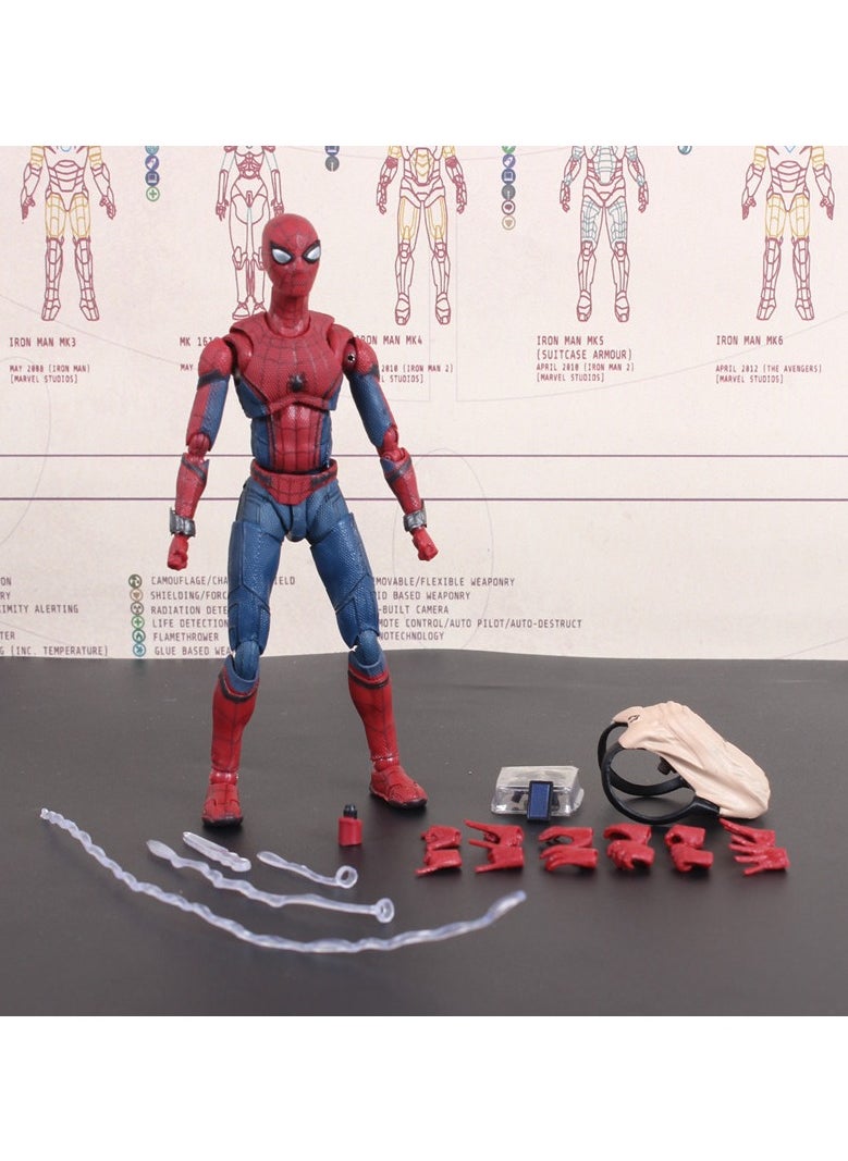 General Spider-Man Bug Back-to-School Season Spider-Man School Bag Movable Figure Model  - Image 2